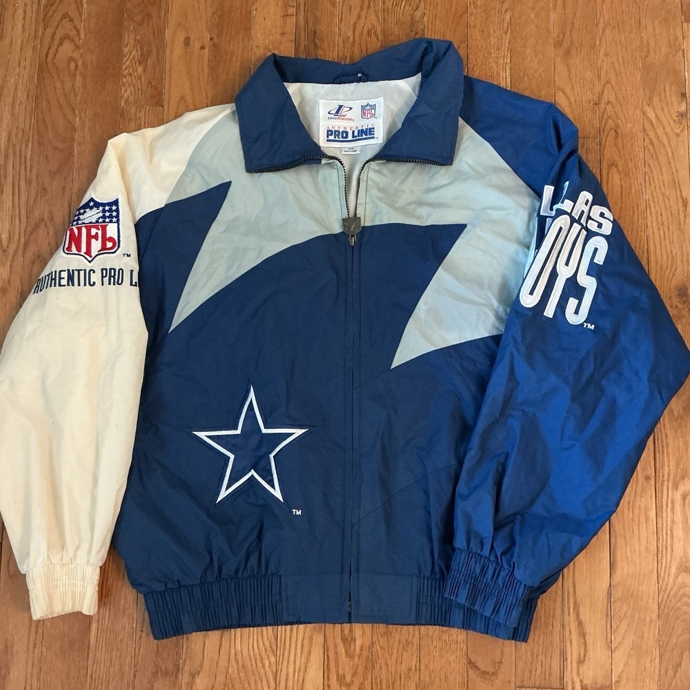 Vintage 90s Logo Athletic NFL Pro Line Cowboys Jacket Men's L